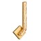 Cwi Lighting Contour Integrated LED 19in Brass Wall Light with Handcrafted Glass 1724W19-1-624 - alternate 1