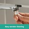 Hansgrohe Rebris E Widespread Faucet 110 with Pop-Up Drain, 1.2 GPM in Chrome 72532001 - alternate 4