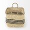 Homeroots Set of Two Natural And Black Rattan Basket, 2PK 392163 - alternate 4