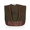 Picnic Time Family Of Brands NFL Denver Broncos - Coronado Canvas and Willow Basket Tote 203-00-140-104-2 - alternate 1
