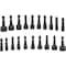 Neiko 1/4'' Hex Nut Driver Set For Impact Drill and Driver, 20 Piece, 4-12 mm & 5/32''-1/2'', CR-V Steel 10068A - alternate 2