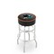 Holland Bar Stool Co 30" San Jose Sharks Cushion Seat, 2-Ring Chrome Swivel Bar Stool L7C130SJShar - alternate 1