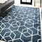 Jonathan Y Tumbling Blocks Modern Geometric Navy/White 5 ft. x 8 ft. Area Rug SEU101H-5 - alternate 4