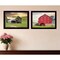 Homeroots Set Of Two Mail Pouch Red Barn and Mill  Black Framed Print Wall Art, 2PK 405884 - alternate 2