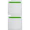 Brady Color Polyester Laboratory Labels 1 in H x 1 in W Green, White 1500/RL B33-179-494-GN - alternate 3