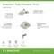 Symmons Braston HydroMersion Single Handle Tub and Shower Faucet Trim Kit - 1.5 GPM (Valve Not Included) 5892STN15TRM - alternate 2