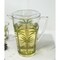 Homeroots 2.5 Quart Clear and Green Palm Tree Acrylic Pitcher 523322 - alternate 5