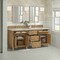 James Martin Vanities Lorelai 72" Double Vanity, Light Natural Oak, w/ 3 CM Tajnar Eclos Top w/FreePower Wireless Charger 424-V72-LNO-FTJR - alternate 3