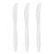 Smarty Had A Party White Plastic Disposable Knives (1000 Knives), 1000PK 420K-WH-CASE - alternate 3