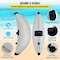 Vevor Kayak Outrigger Stabilizer Inflatable Outrigger Float 2PCS PVC w/ Arms Rod YFL001 - alternate 3
