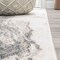 Jonathan Y Marmo Abstract Marbled Modern Gray/Cream 2 ft. x 8 ft. Runner Rug CTP201D-28 - alternate 4