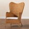 Bali & Pari Terra Bohemian Light Honey Rattan Arm Chair 250-13690-ZORO - alternate 3