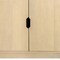 Homeroots 72in Natural Distressed Solid Wood Carved Geometric Sideboard with Four Doors 625711 - alternate 4