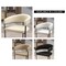 Leisuremod Aero Collection Modern Dining Chair in Taupe, 2PK AC23TP2 - alternate 3