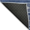 Homeroots 3' X 5' Navy Blue And Ivory Geometric Washable Indoor Outdoor Area Rug 599640 - alternate 2
