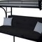 Homeroots Black Twin Over Queen Bunk Bed 285194 - alternate 2