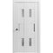 Vdomdoors Sliding Closet Bi-fold Doors White Solid Core Modern Interior SETE6933BF-WS-36 x 96 (2* 18x96) - alternate 1