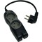 Tripp Lite Power Strip, Surge, French/Belgian, French, 1 ft., Black TLP2USBF - alternate 1