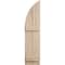 Ekena Millwork Riverwood 2 Board Joined Board-n-Batten w/Quarter Round Arch Top Faux Wood Shutters, 11W x 76H, PR SHUBJQ11X76RWPR - alternate 4