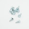 Malco #2 Point 10-16 x 1/2 in, Bit-Tip Drill and Tap Screws, 5/16 in Hex Washer Head, 100PK BT141G - alternate 2