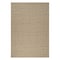 Homeroots 5' X 8' Beige and Brown Geometric Distressed Indoor Outdoor Area Rug 559075 - alternate 1