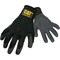 Catr Merchandise Latex Palm Gloves Black Large CAT017403L - alternate 1