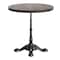 Flash Furniture Bennett 30 in Round Solid Wood Indoor Tabletop in Dark Brown with 22.75 in x 22.75 in GSF-RD30-DKBRN-SDAT2222-GG - alternate 3