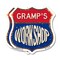 Signmission Gramp's Workshop, 18 inch X 18 inch, Plastic Sign, 2PK SHI-P-2PACK-18-489-GRAMP - alternate 1