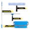 Gritt Commercial Pro Window Washing Kit with with 14 Squeegee, 14 Washer, 6' Telescopic Pole and 3 Gallon Bucket GRI137B-6F-14 - alternate 6