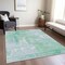 Homeroots 5' X 8' Sky Blue And Blue Abstract Washable Indoor Outdoor Area Rug 609221 - alternate 4