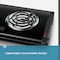 Black & Decker Double Coiled Burner Range DB1002B - alternate 2