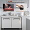 Vevor 48"W Undercounter Refrigerated Prep Table 12.85 Cu. Ft. Salad Prep Fridge KTR-48B - alternate 3