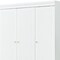 Homeroots 74" White Five Door Two Drawer Combo Dresser 568814 - alternate 3
