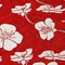 Homeroots 3' X 5' Red Ivory And Gray Floral Washable Indoor Outdoor Area Rug 599916 - alternate 3