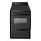 Premier Electric Range, 24 inW x 37.5 inH x 26 inD, 2.97 cu. ft. Oven, Smooth Glass Top Stove, Black 805709 - alternate 2