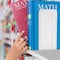 Acrimet Steel Metal Jumbo Bookends for Shelves, Heavy Duty, for Large books, White, 2PK 294.9 - alternate 3