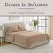 Lavish Home Bed Sheets 4-Piece Microfiber Full-Size Sheet Set 2 Standard Pillowcases, Flat, and Fitted Sheets 66-MF75S-F-TAU - alternate 3