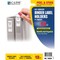 C-Line Products Self Adhesive Binder Labels, 1-3/4"x3-1/4", 12/PK, Clear 5PK CLI70025 - alternate 1