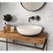 Apollo Tile Powder White 10.6 in x 11.2 in Shell Polished Floor and Wall Mosaic Tile 16.49 sqft/case, 20PK APLSMA88005A - alternate 3