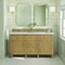 James Martin Vanities Lorelai 60'' D Vanity, Light Natural Oak w/ Jasmine Pearl Silestone Top w/FreePower Wireless Charger 424-V60D-LNO-FEJP - alternate 4