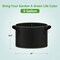 Ipower 5-Gallon Grow Bag Thickened Nonwoven Fabric Pots, Black w/ Green Stitch Sewing, 5PK GLGROWBAG5X5EGRN - alternate 3