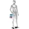 Topmaster Male Mannequin Premium Quality Construction, Detailed Dimensions for Realistic Proportions, Sturdy TPMANQMALSI8 - alternate 1