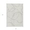 Homeroots 3' X 5' Ivory And Beige Abstract Washable Indoor Outdoor Area Rug 597487 - alternate 2