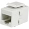 Startech.Com White Cat 6 RJ45 Keystone Jack Coupler C6KEYCOUPLWH - alternate 1