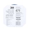 3M Floor Marking Tape, vinyl, No Legend, Blue, 1 in W., 5.2 mil Thickness 471 - alternate 4