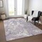 Homeroots 8' X 10' Lavender And Ivory Abstract Washable Indoor Outdoor Area Rug 600105 - alternate 3
