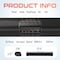 Delton 50-Watt Bluetooth Computer Speaker Soundbar for Office, Home, HI-FI Stereo -  Black SB380 - alternate 4