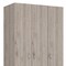Homeroots 71" Light Gray Manufactured Wood Two Drawer Combo Dresser 478411 - alternate 3