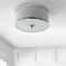 Jonathan Y David 15" Metal LED Flush Mount, Chrome/White JYL9032A - alternate 2