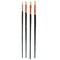 Silver Brush Grand Prix Even Flat Brushes, 4-Piece Set GP-1070 - alternate 2